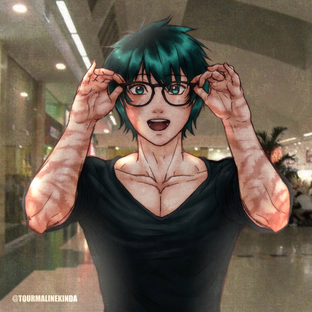tourmalinekinda's tweet image. I don’t know what to post yet so I’m just gonna leave this here… #IzukuMidoriya #myheroacademia #deku