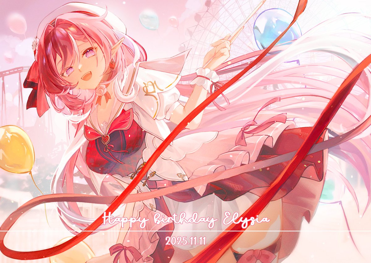 mofumanju's tweet image. ✨Happy birthday Ellie!!✨
#Elysiaonlive #honkai3rd