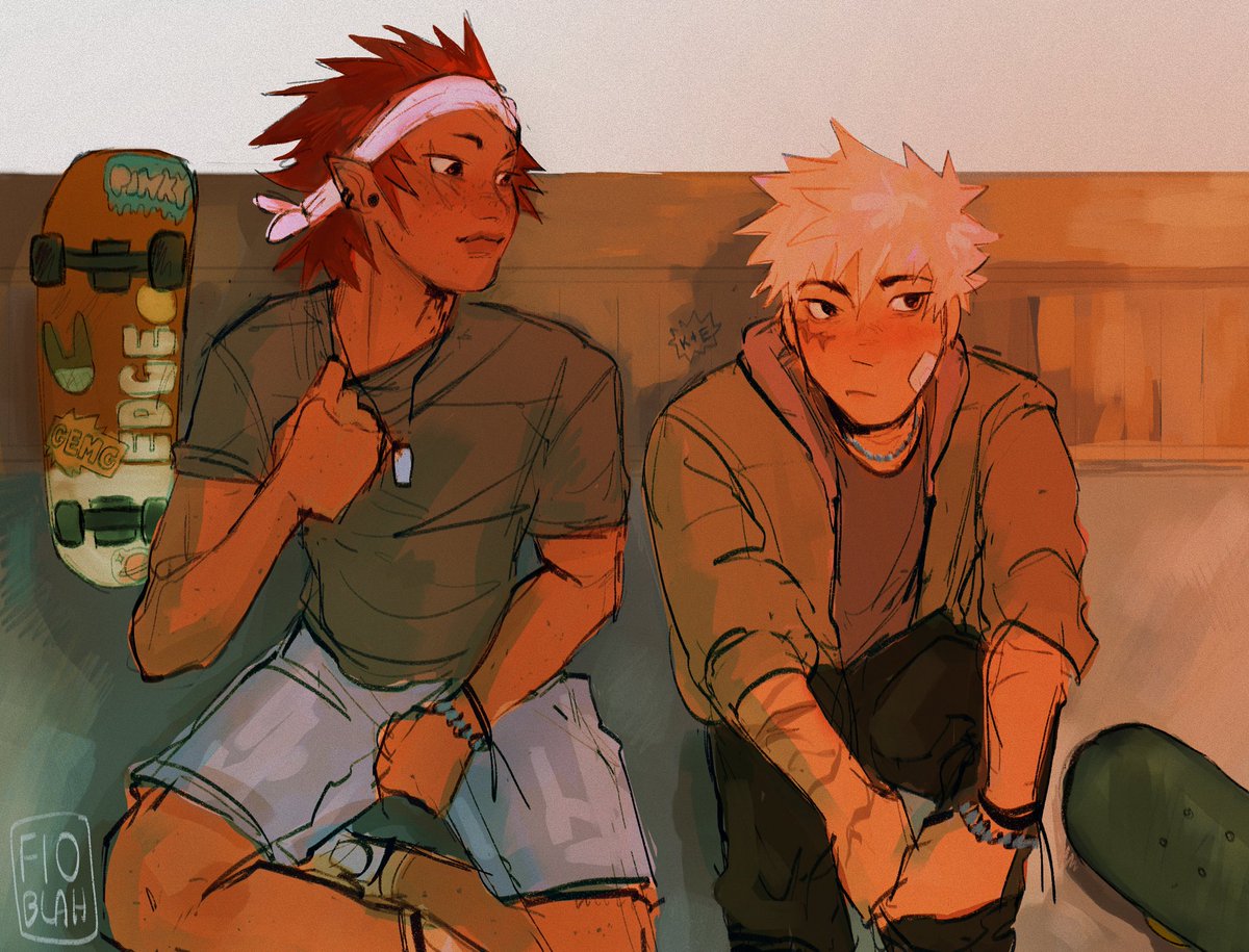 [bnha #kiribaku]
golden hour