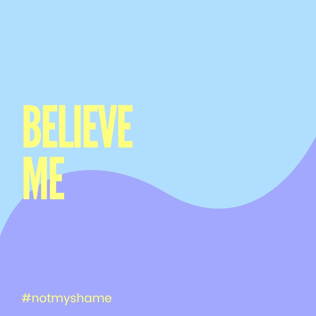 bsarcservice's tweet photo. “Believe me.”
No one should carry shame for someone else’s abuse. The #NotMyShame campaign is here to support survivors, challenge stigma, and remind everyone: you are not to blame.
Stand with survivors. Share their voices.
#BelieveSurvivors #EndStigma #SupportNotShame https://t.co/cv4xInLzTl