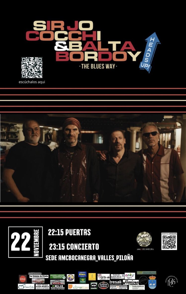 Un viaje a la tradición del Blues eléctrico de los años 60 y la época dorada del Rhythm &amp; Blues #blues #valles #piloña #asturias