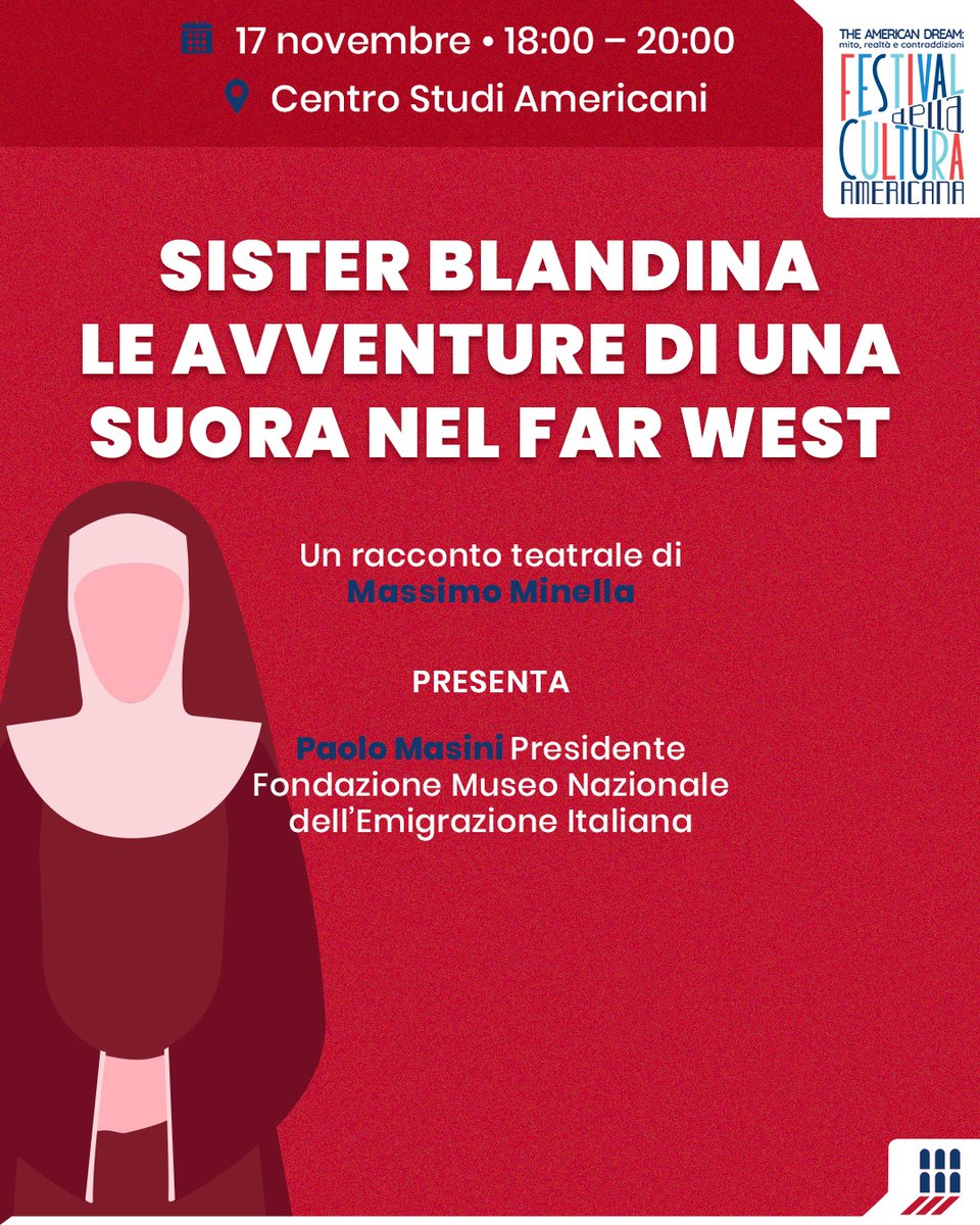📜 GIORNO 3 - Diritto alla Felicità e Critica Letteraria: Focus Giustizia e Cultura

Il 15 Novembre è un mix di cultura e diritto costituzionale.

📌 PRENDI PARTE ALL'EVENTO!
Evento gratuito - accredito obbligatorio QUI centrostudiamericani.org/17-novembre-20…