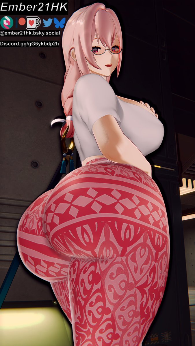 The flare pants chronicles continue with Yanagi and her absolute dumptruck of an ass!

(Expect more clothing experimentation with other models in the future)

Yanagi: <a href="/DaB_neko/">DaB</a>

Scene: <a href="/XiaoLambo/">Lambo🔞COMMS OPEN (3/3)</a>

Clothes Shader: MirageMain

Unedited and Watermarkless vers on paid sites in bio!