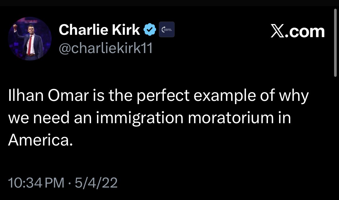 emiliathreads's tweet photo. @WhiteHouse Charlie was right https://t.co/0GX5yxLBBd