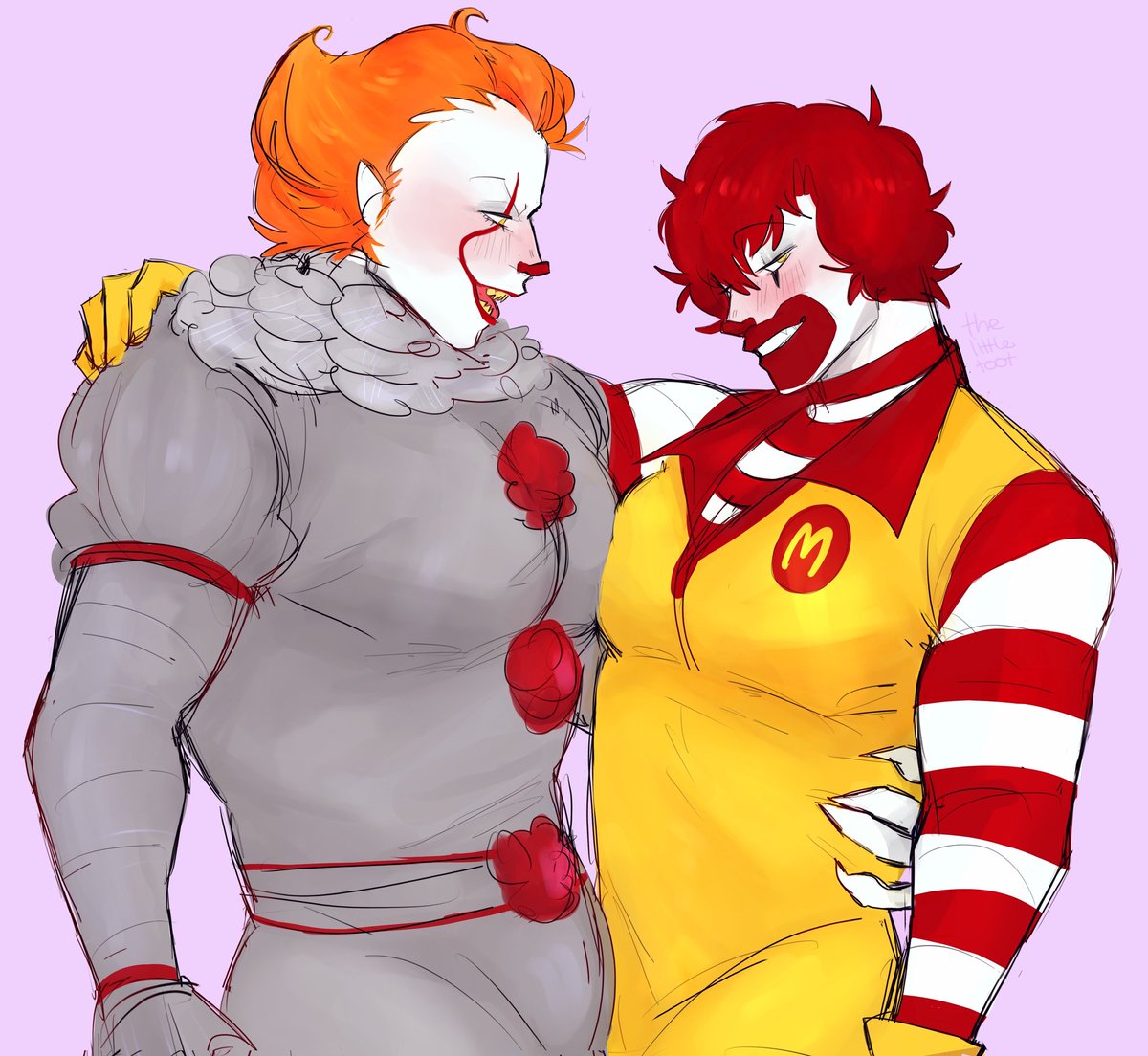 😛🤡 #ronaldmcdonald #pennywise