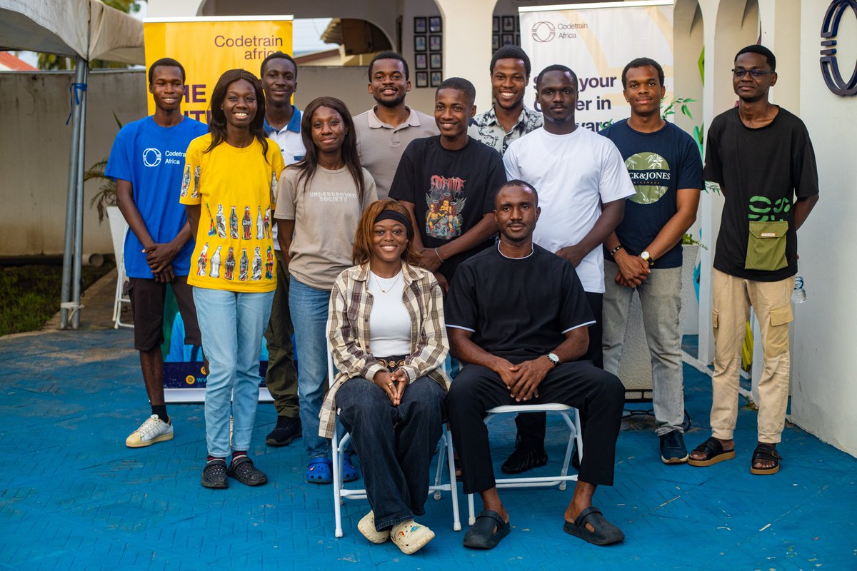 codetraingh's tweet image. We officially welcomed generation 32 to the Codetrain Africa Family. 
Last Saturday’s Kickoff Event was filled with energy, creativity, and fun from inspiring sessions to exciting games and connections.
#codetrainafrica #gen32 #welcome