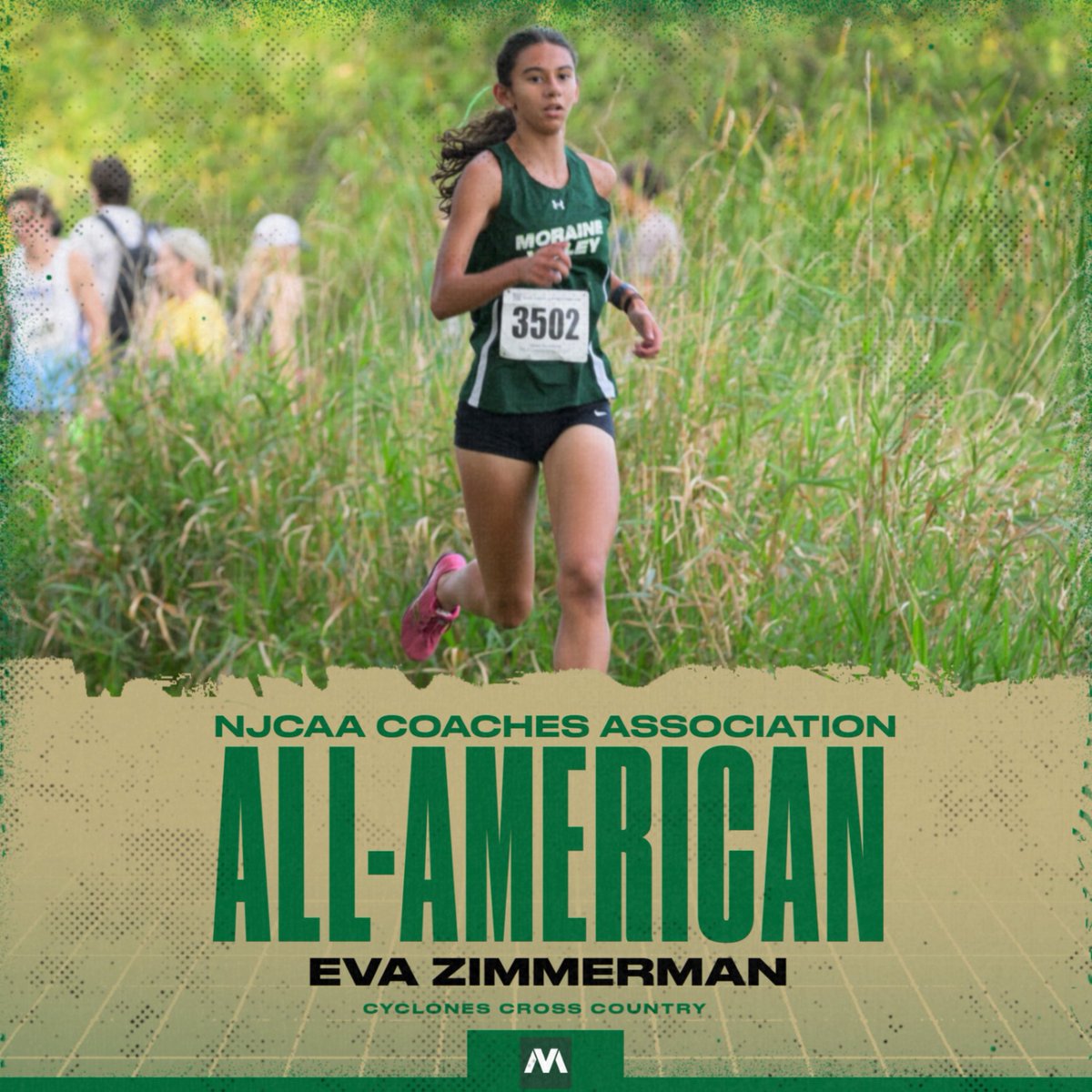MVCyclones's tweet image. After all the excitement for Cyclones #crosscountry at NATIONALS, freshman Eva Zimmerman was named NJCAA Coaches Association All-American, which goes to the top 15% of finishers at the Big Dance. She finished 39th out of 321 runners! #Congrats #proud #GoCyclones #mvcyclones