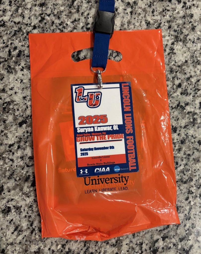 Had a great time at Lincoln University this past weekend! Hope to be back there soon. #GOLIONS
<a href="/CoachPhillipsGV/">Gary Phillips</a> <a href="/GreatValleyFB/">GVFootball</a> <a href="/Coachksteward/">Khalil Steward</a>
