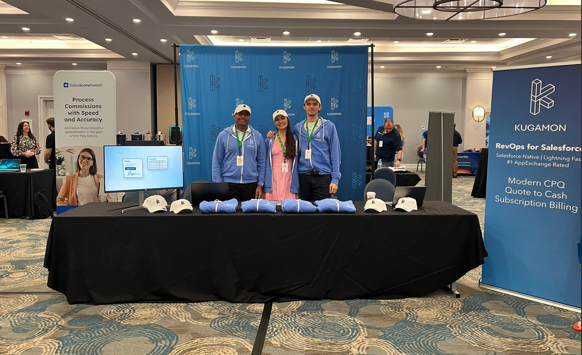 kugamon's tweet image. 🌴 What an amazing time at #FloridaDreamin 2025!

Huge thanks to everyone who stopped by to meet the Kugamon Team in Clearwater — we loved connecting with the Salesforce community! 💙

Until next time, keep closing those #RevenueOps gaps!

#Kugamon #Salesforce #CPQ #Billing #SaaS