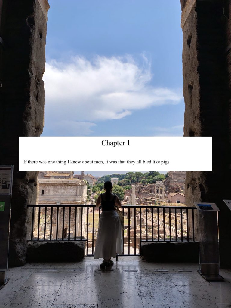 lucymhalley's tweet image. Convincing you to read my novel (‘gladiatorwip’) by the first sentence! 🗡️🏛️

I am currently editing this novel and hope to begin querying in the new year!! ✨

#WritingCommmunity #wip #mswl