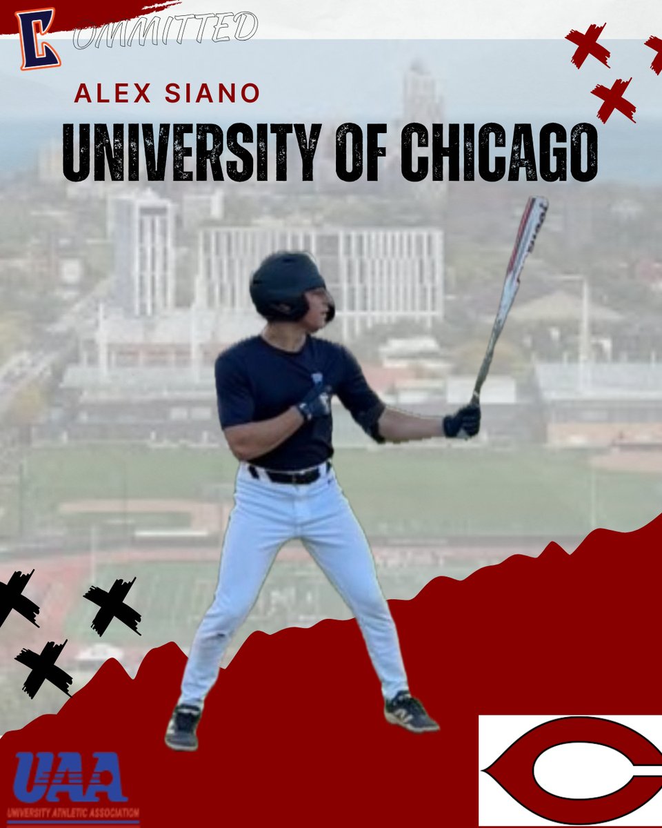 The Class of '26 continues to grow! Congratulations to Alex Siano on his commitment to the University of Chicago ‼👏 Alex is the 16th commit in our largest recruiting class we've ever had 👀 #gomaroons