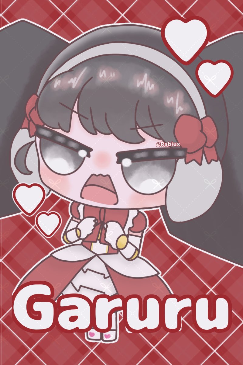 Rabi_ux's tweet photo. ガァルル❤️🤍
#illustration #プリパラ　#ガァルル　#Garuru https://t.co/3062GaGUIS