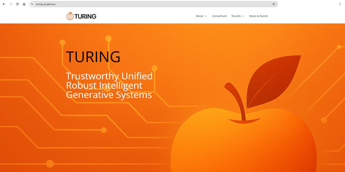 Turing_project's tweet image. The #TURINGProject website is now live!✨
Visit 👉 turing-project.eu to explore how we advance trustworthy #AI for complex physical systems!
🔍Learn more about our vision and objectives, partners, use cases in #nuclearenergy, #particlephysics &amp;amp; #meteorology!
#TURING #EU