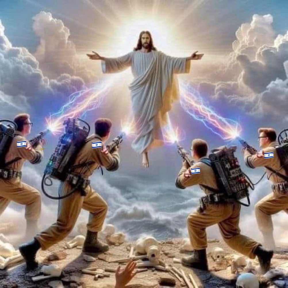 AmeriSpiracy's tweet photo. @RudyHavenstein @SecWar … just wait &amp; see what the Pentagon &amp; Zionist Dept. of War does to Jesus; they’ve been war gaming his second coming for over 25 years 😆👍 https://t.co/2vNVoq1ueB