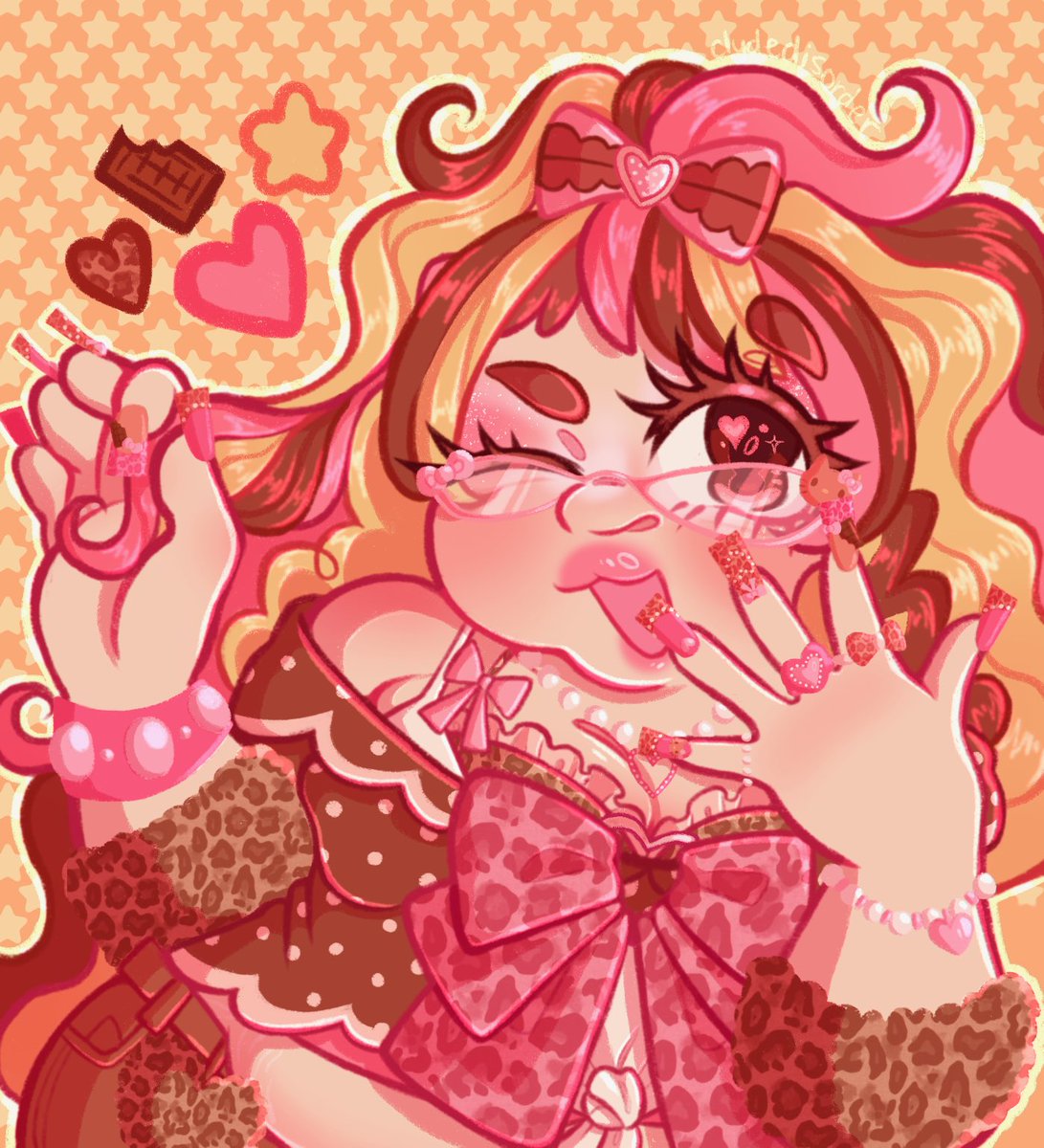 Hey besties! I really want to start doing commissions more full time, and having a Vgen acc would rlly help with that ✨
I just need 20 rts and 100 likes to get an artist code if yall could help me get there 💖💖  #VGenCode #vgen
