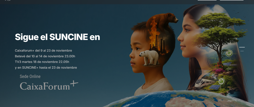 suncinefest's tweet photo. Hoy empieza la Cumbre del Clima #COP30 en Belém, Brasil. El día que SUNCINE amplía su alcance y da comienzo a su programación online multipantalla. El cine tiene la capacidad de llegar donde no llegan los informes ni las estadísticas, despertando conciencia y compromiso.
Ver la noticia completa aquí. 👇
https://t.co/LzqqSJk8ud