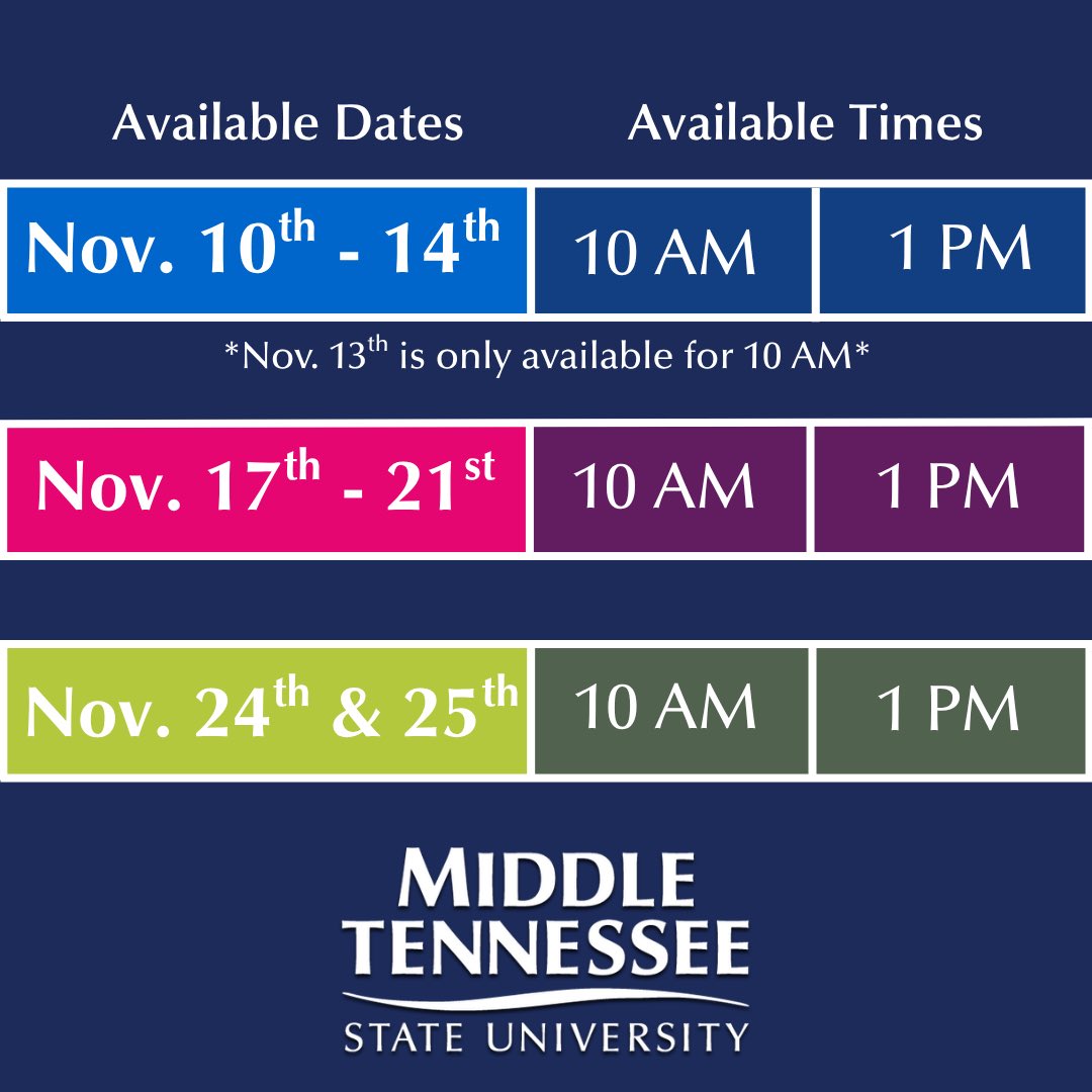 MTSU Admissions tweet media