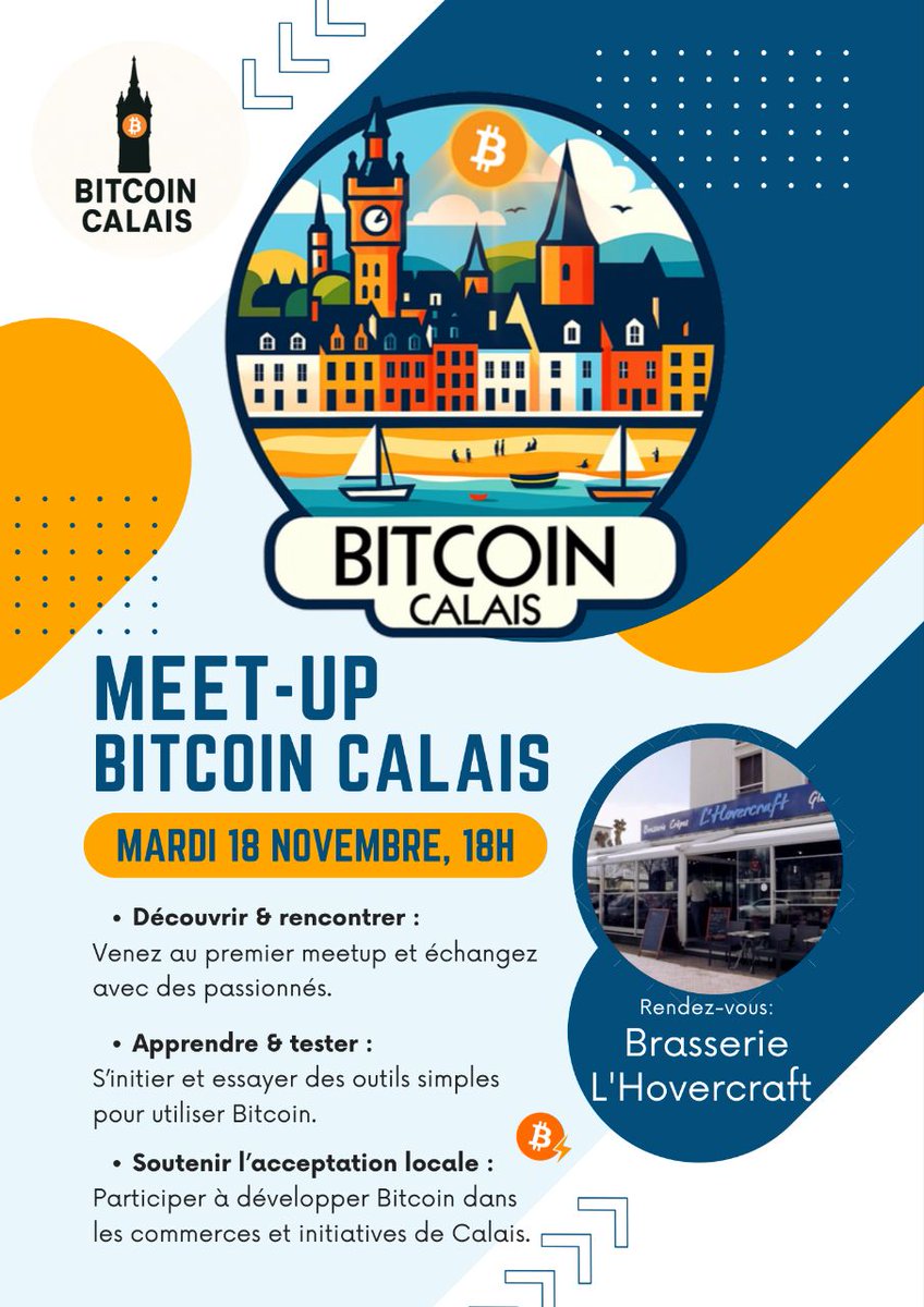 Bitcoin Calais meetup tweet media