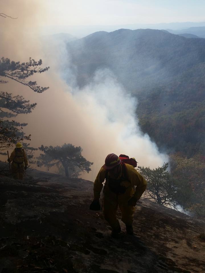 Nine years ago today, the second-largest mountain wildfire on record in South Carolina was burning in the Upstate. 

Ignited by an escaped campfire in Table Rock State Park November 9, 2016, the Pinnacle Mountain Fire grew to 10,623 acres by the time it was controlled on December
