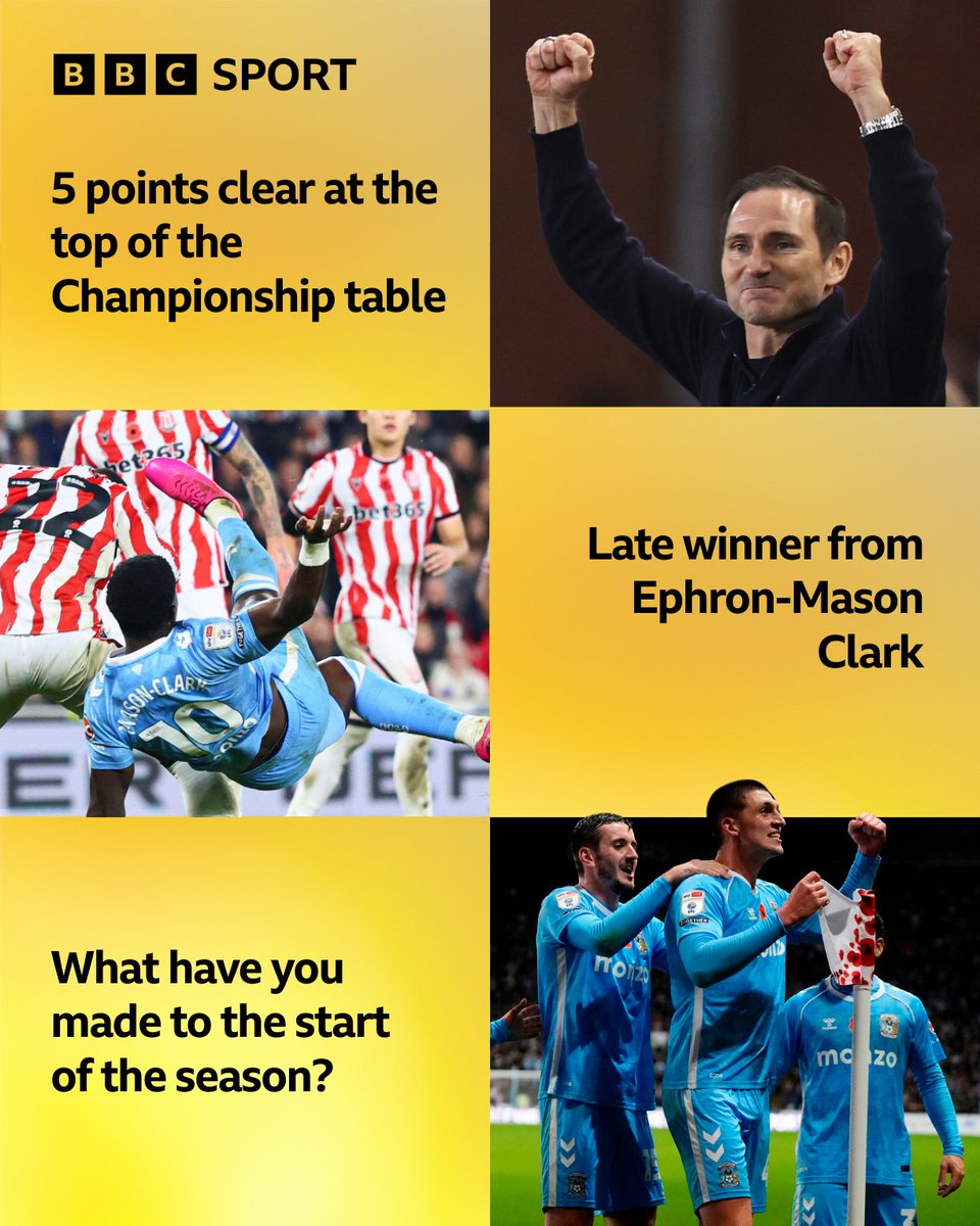 Here's some of the talking points on the Sky Blues Fancast Live tonight...

📞 Have your say on 0800 75 65 200
↪️ Start your messages with CWR
📲 Text 81333
📳 WhatsApp 08000 321 333

⌚️ 6-7pm

Listen 👉bbc.in/4otKw6l

#PUSB #BBCFootball <a href="/WilliamOelrich/">Will Oelrich</a>