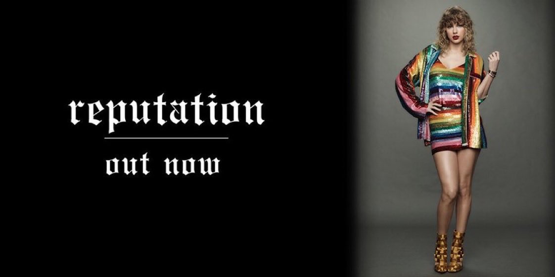 throwbackgaylor's tweet image. eight years ago today, taylor swift tweeted:

“#reputation is out now. Let the games begin.”

november 10, 2017