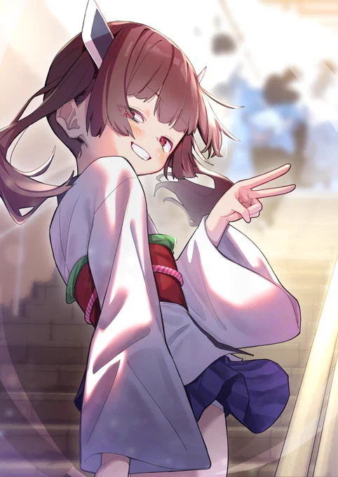 ピース!