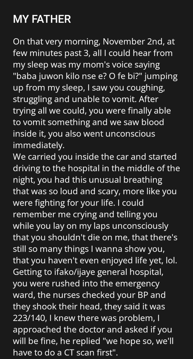 Ku___sha's tweet photo. Yesterday made it a week since I lost my dad
I wrote this for him yesterday 🙂❤️ https://t.co/GVRbV1UJGj