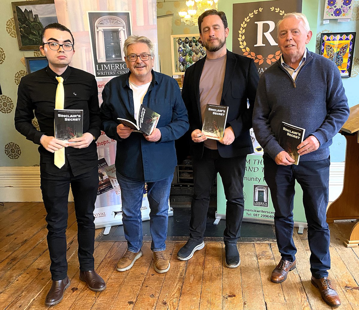 Book Launch: 'Sinclair's Secret' by Dylan Choi - A Savoy Edition Book - ... youtu.be/OolPDLCA__o?si… via <a href="/YouTube/">YouTube</a> 
<a href="/LimerickArts/">Limerick : Culture : Arts</a> <a href="/LimerickWriters/">L. W. C.</a> <a href="/IrishLitTimes/">Irish Literary Times</a> <a href="/ILFDublin/">International Literature Festival Dublin</a> <a href="/FantasyFiction2/">Fantasy Fiction</a> <a href="/LaureateFiction/">The Laureate for Irish Fiction</a> @youngadultfiction