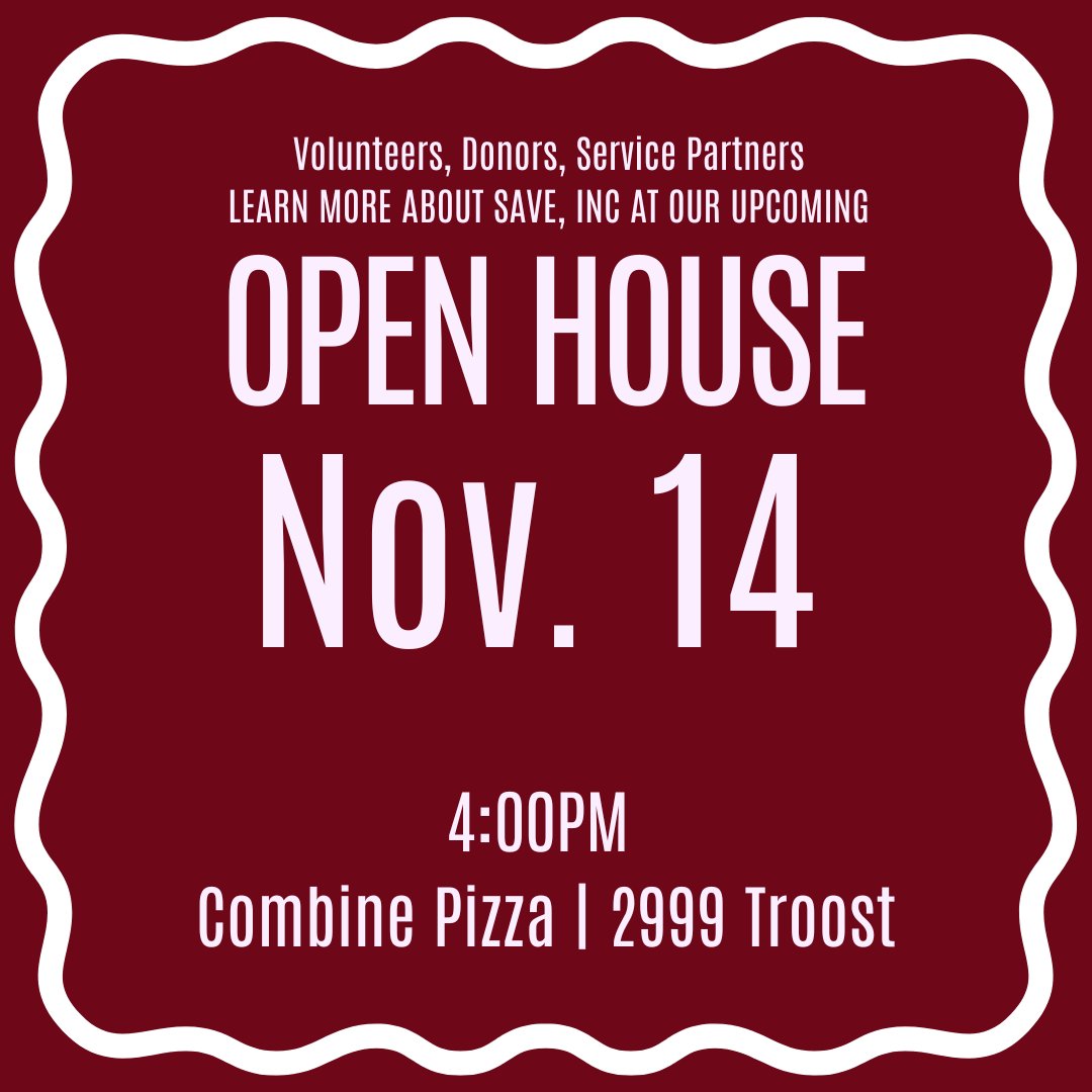 Ever wonder how we keep 1000 families in KC Housed? Come learn about our programs to meet basic housing needs and how you can be a part of the solution to end homelessness and discrimination in housing. RSVP to make sure we have enough pizza to snack on. saveinckc.org/open-house/
