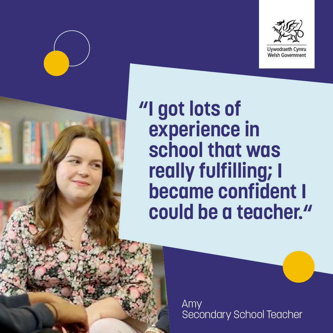 TeachingWales's tweet image. Teaching assistants 📣

You’ve got the experience, built the skills, and are already making a real difference ✅

Now it’s time to take the next step and become a teacher in secondary.

Find out how to make the change: bit.ly/4lYzsgh

#TeachingWales