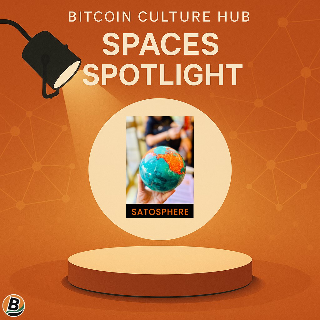 🌎 Spaces Spotlight: Satosphere

🧡 Aulani’s Satosphere brings Bitcoin to life through motion and light. These are handcrafted globe that rotates with ambient energy, symbolizing Bitcoin’s global movement.
💡 Each globe is powered by ambient light and sold exclusively for