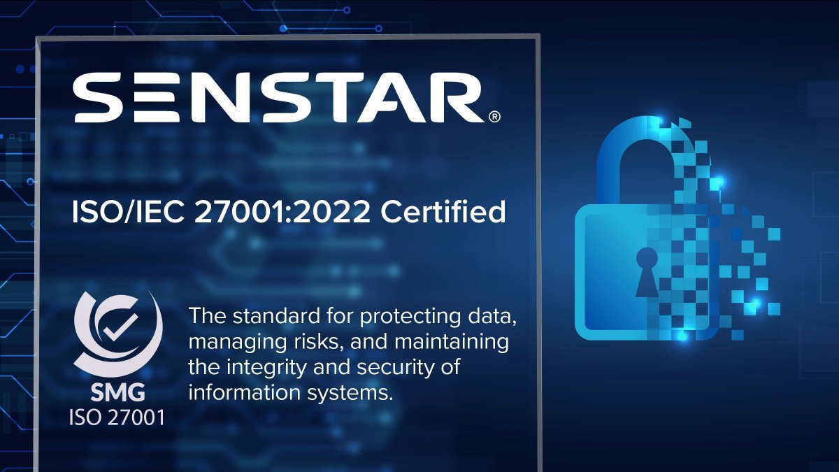 ✅ Senstar is now ISO/IEC 27001 certified!
This globally recognized standard reinforces our commitment to cybersecurity, data protection, and delivering trusted physical security solutions worldwide.

Read more: buff.ly/4HEThmy

#ISO27001 #Cybersecurity #Senstar