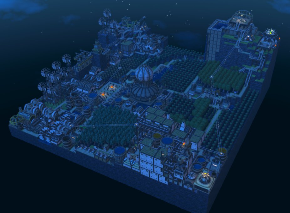 🌙 Night Mode: ON

Screenshot by Argargablar from the Timberborn Discord. Show us your best night-time screenshots! ✨