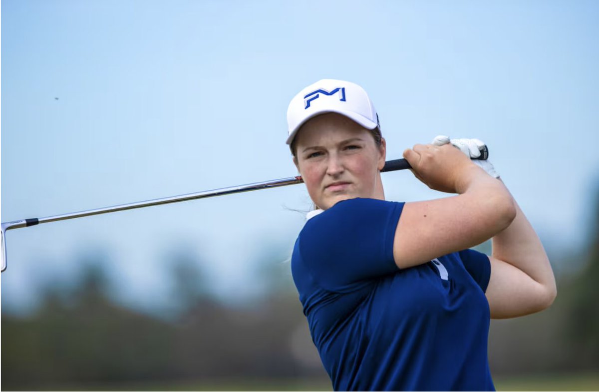 SBJ's tweet image. Rising @LPGA star @LottieWoad lands a new multiyear front-of-hat deal with FM 🧢

FM expands its golf portfolio alongside Rory McIlroy and Megan Khang. Woad debuts the look this week at The Annika, driven by Gainbridge.

For more on this, check out the article by @JoshACarpenter.…