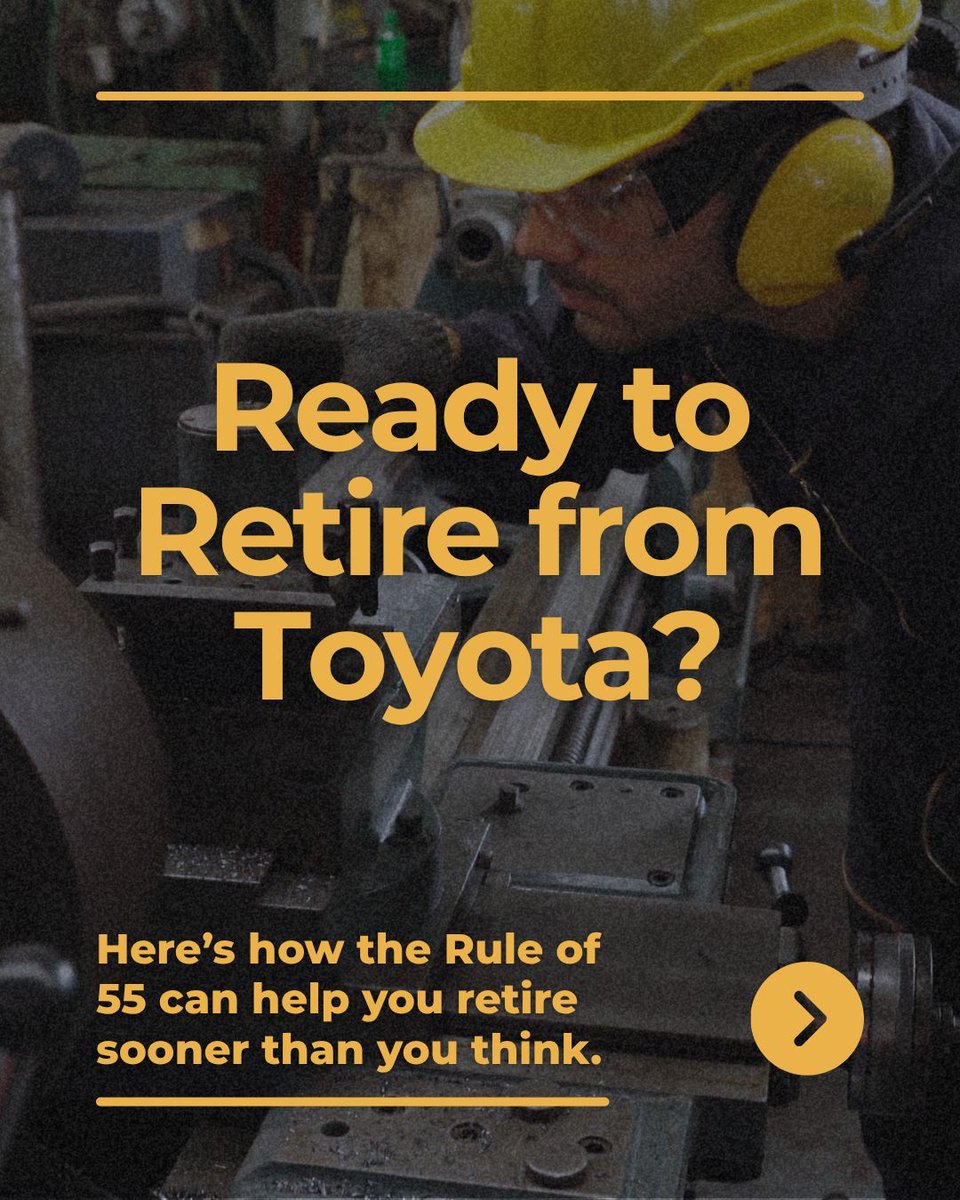 SealsFinancial's tweet image. Thinking about retiring early from Toyota?

If you leave your job after age 55, you may be able to access your 401(k) funds without the usual early withdrawal penalty. That flexibility can be a game changer for employees planning to retire before 59½.