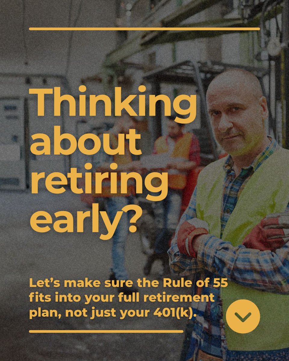 SealsFinancial's tweet image. Thinking about retiring early from Toyota?

If you leave your job after age 55, you may be able to access your 401(k) funds without the usual early withdrawal penalty. That flexibility can be a game changer for employees planning to retire before 59½.