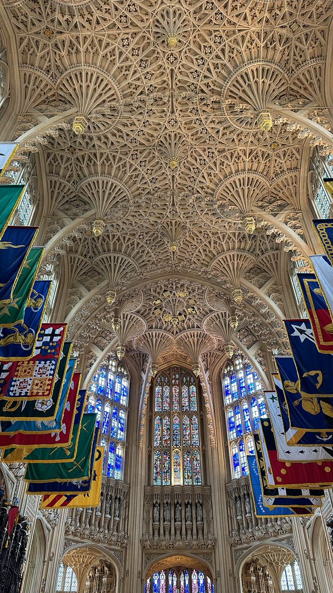 The 500-year-old Lady Chapel, London c.1519.