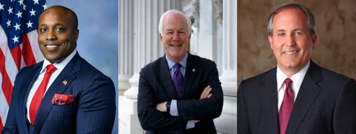 2026 Texas Senate GOP Primary (by Wesley Hunt campaign)

🔴 John Cornyn - 25.5%
🔴 Ken Paxton - 25.0%
🔴 Wesley Hunt - 23.6%
⚪ Not sure - 26.0%
——
"If Trump endorses Hunt"

🔴 Wesley Hunt - 48%
🔴 John Cornyn - 17%
🔴 Ken Paxton - 15%
——
Harper Polling | 614 LV | 10/28-30