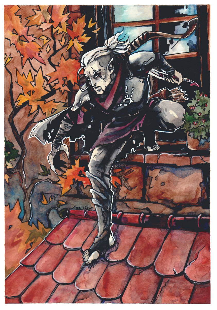annewildarts's tweet photo. Finally finished something (a few days after his birthday)
#theelderscrolls #TheElderScrollsOnline #myOC #Bosmer #vampire https://t.co/JmN29zVDbX