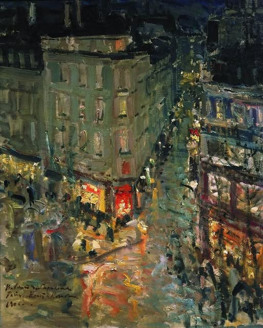 RaBeArt's tweet photo. Boulevard des Capucines, 1906. Artist: Konstantin Korovin.
#Art #KonstantinKorovin #Capucines #Paris #France https://t.co/pbCpfh0Vdf