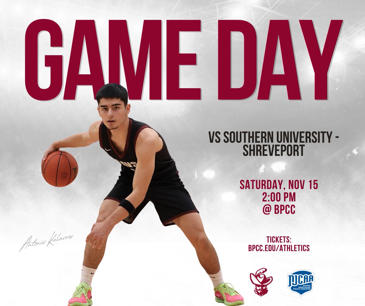 Game day hits different on Homecoming. Show up. Be Loud! #GoCavs #SwordsUp #BPCCproud #goLCTCS #NJCAA #NJCAABasketball #RegionXIV