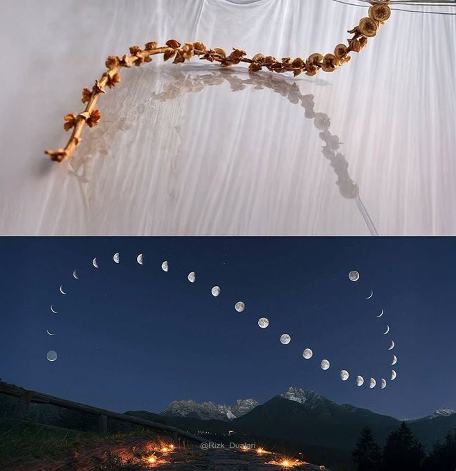 Ay'a da menziller takdir ettik. Sonunda kuru bir hurma dalına döner. 

| Yasin 39