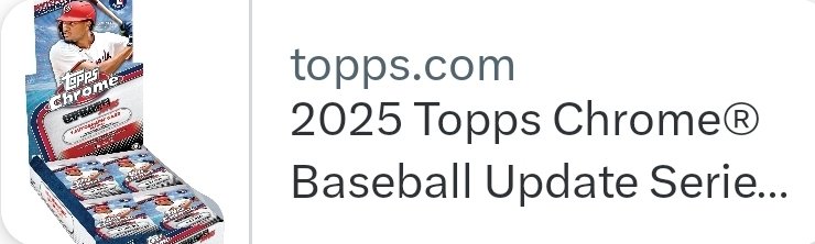 Back in stock 👇 #TOPPS #AD 

$199.99 : bit.ly/3WOmgQq