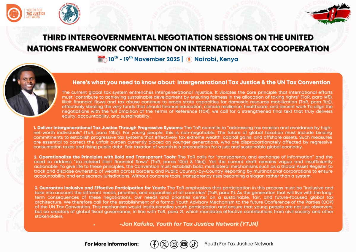 Youth for Tax Justice Network tweet media