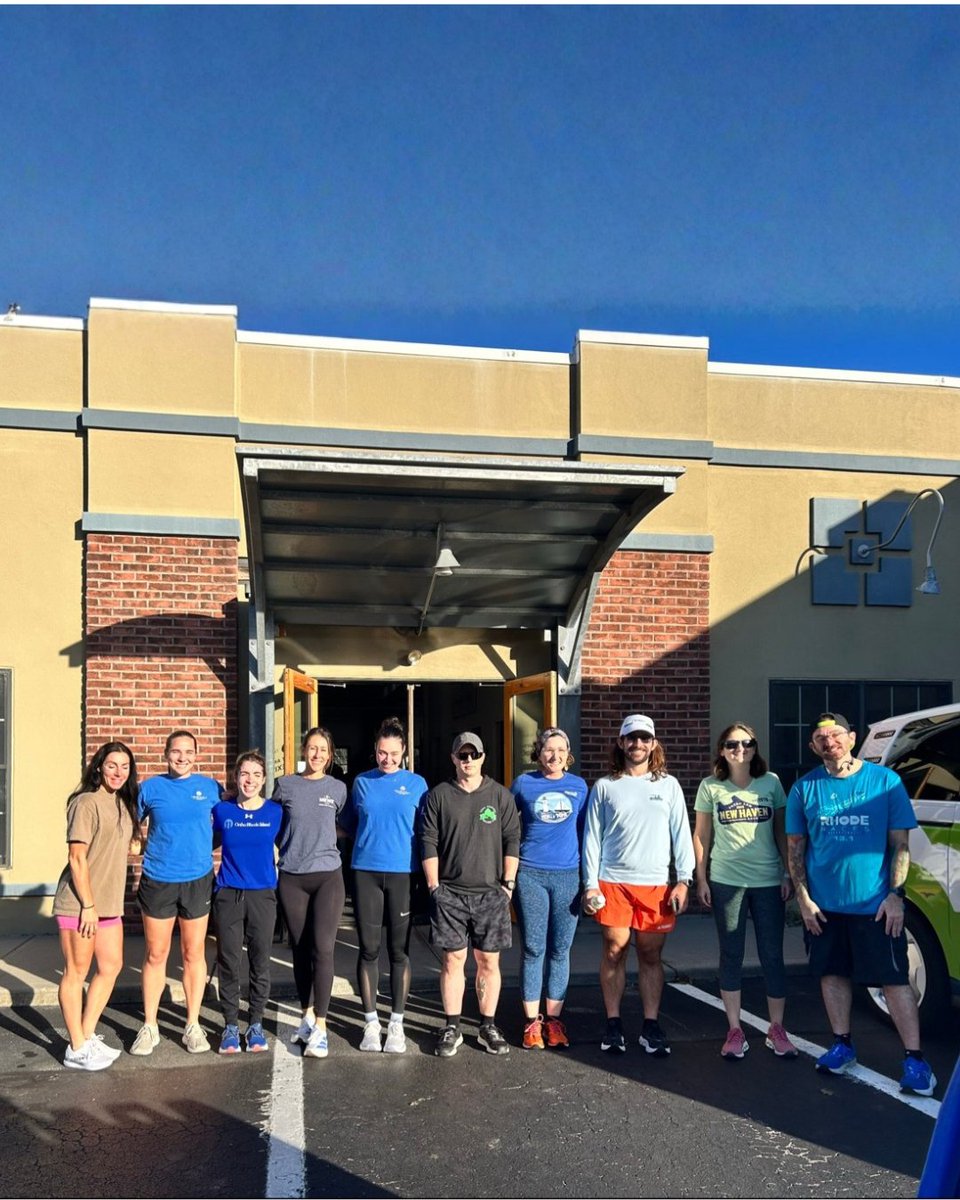 Our team had a great time connecting with runners and supporting race weekend at the Ocean State Marathon, Half Marathon, &amp; 5K with a shakeout run and live gait analysis demos with our Running Performance Clinic.