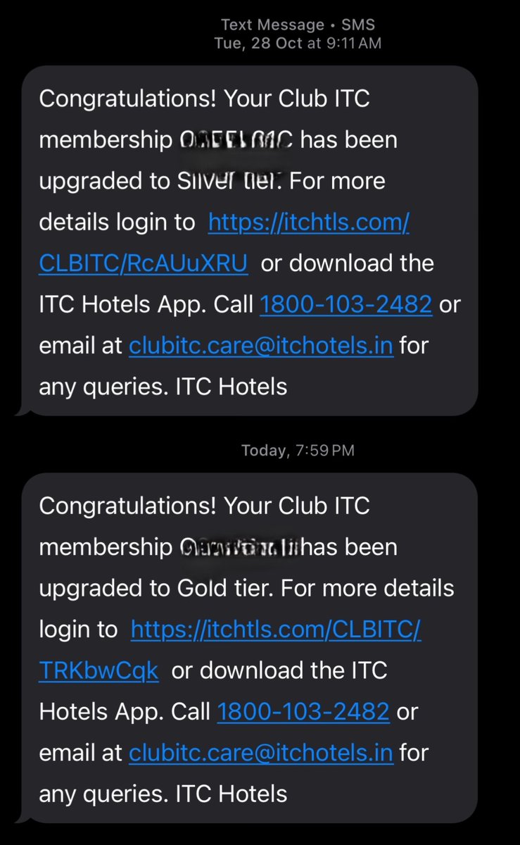 YourCardJourney's tweet image. First Silver with Adani, now Gold with Free.
Turns out, Free upgrades powerful than Adani 😉

#ClubITC #LoyaltyRewards #Adani