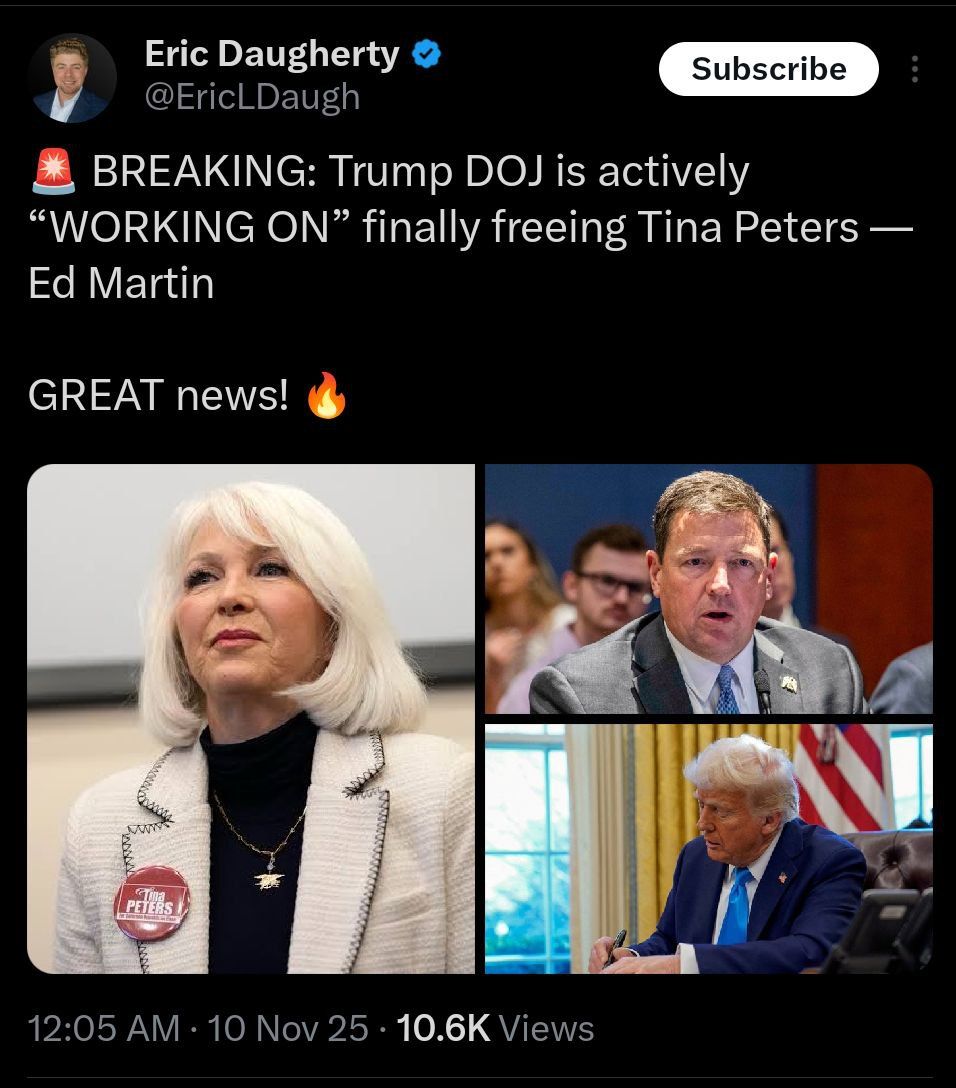 JuanOSavin107's tweet photo. This is coming to the Court of Public opinion. The DOJ must act. And the EO on Voter Integrity is heating up. @realDonaldTrump to sign the EO soon for free and fair elections, timing is everything. Keep the Pressure up for action. "WORKING ON" means trying to find the MOAB that will work from the Federal Government DOJ with precision not only in Colorado but all States with Corruption by Dems and GOP alike. Light a fire under Utah https://t.co/t1rDdySbnI and sign on with the class action suit then start your own state website that will be built out through "yourstate"https://t.co/knyaOWUPtf to be that place where the power of the people can speak. RICO CHARGES took down the MOB. We are going to take down the PIRATES that are running many states by Rhino elected officials in Utah, and Satans Minions in Colorado, New York, New Jersey, California, Oregon, Washington State and others. We are about to go to war with those that Frauded and Colluded 2020 and  RussiaGate with Brennan, Comey, Shiff, Obama, etc.