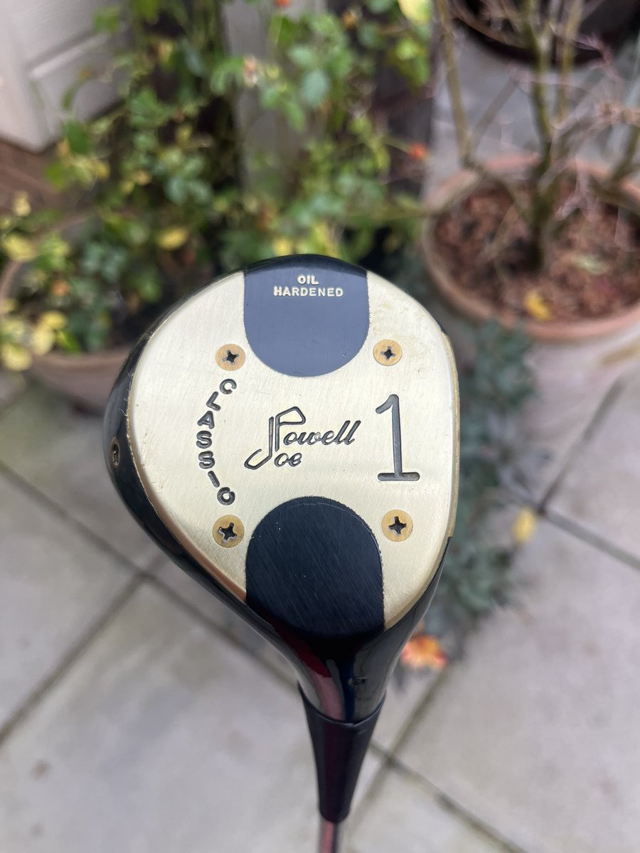 Unicorn!!! This beauty doesn’t have a sole stamp but it is the one and only TSW featuring a Titanium insert and shaft. Hard to get your head round but this was cutting edge technology in the 80’s. Epic club which has a magical aura and timeless charm.