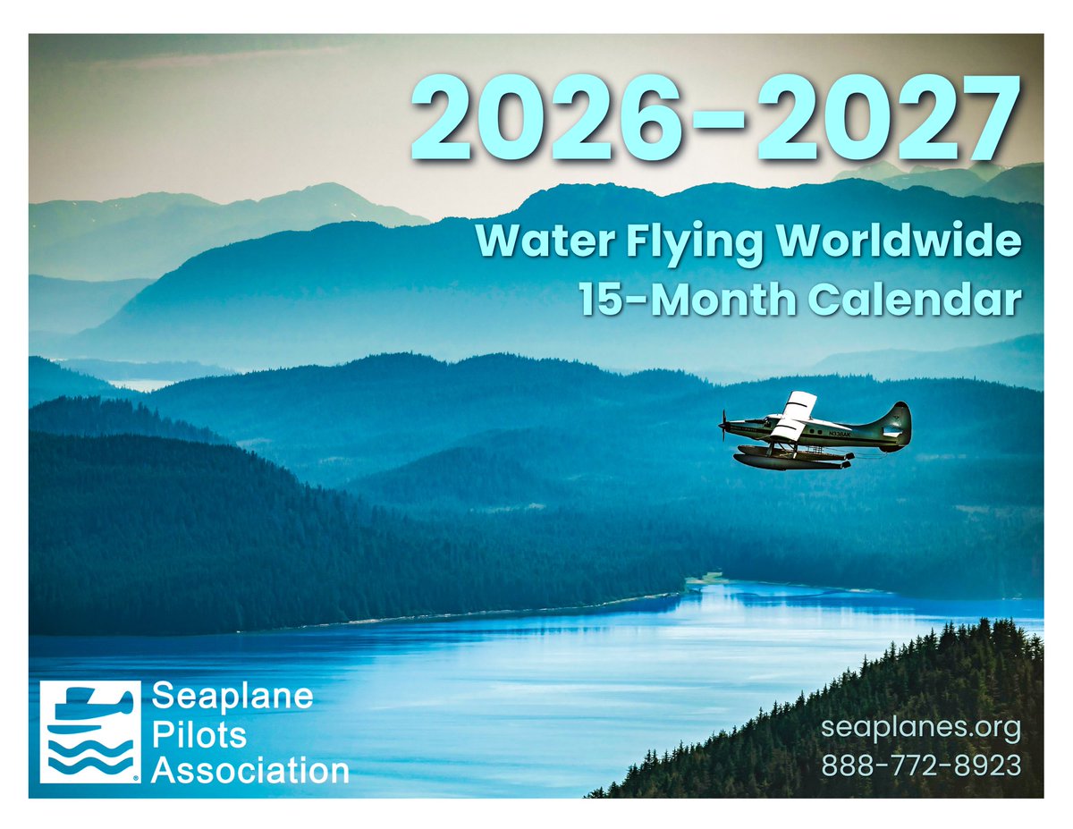 Introducing the 2026-2027 Seaplane Pilots Association Calendar!

Use code SEAPLANE26 to get $5 off shipping!

seaplanes.us5.list-manage.com/track/click?u=…