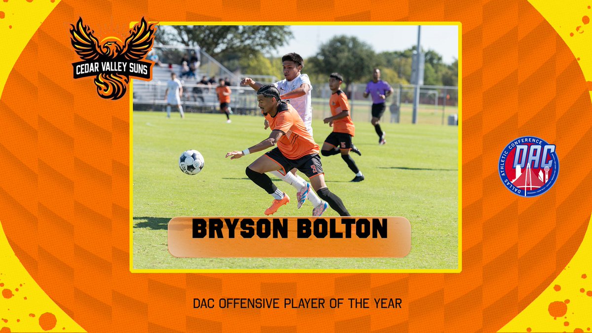 Bolton Named DAC Offensive Player of Year 

🗞️ cvcsuns.com/sports/msoc/20…

#DACSoccer